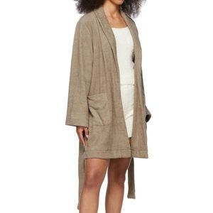 Skims Khaki Terry Robe